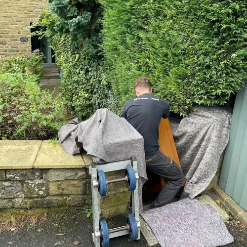 Moving a piano in York
